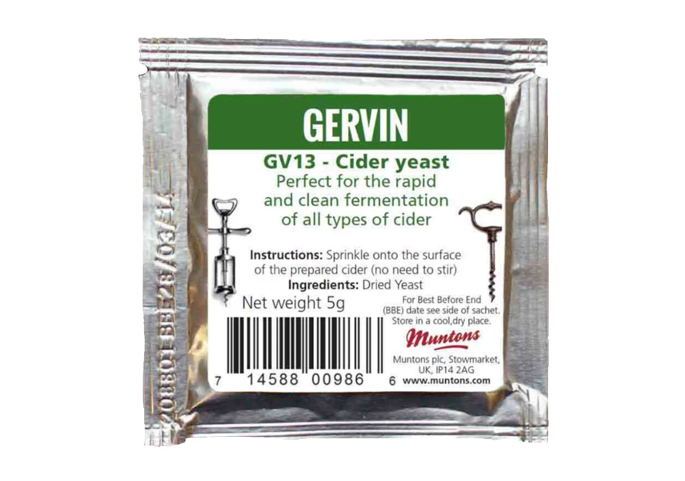 Gervin GV13 Cider Jäst 5g