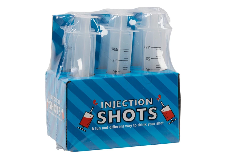 Shotsprutor 6-pack (6x60ml)