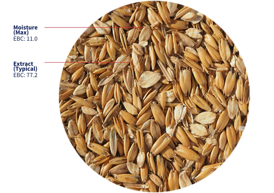 Crisp Flaked Torrefied Oats 250g - Valsade havreflingor