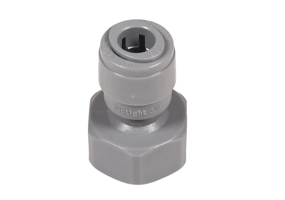 Duotight Kranadapter - 9.5mm (3/8”) Pushfit x 5/8” BSP Gänga