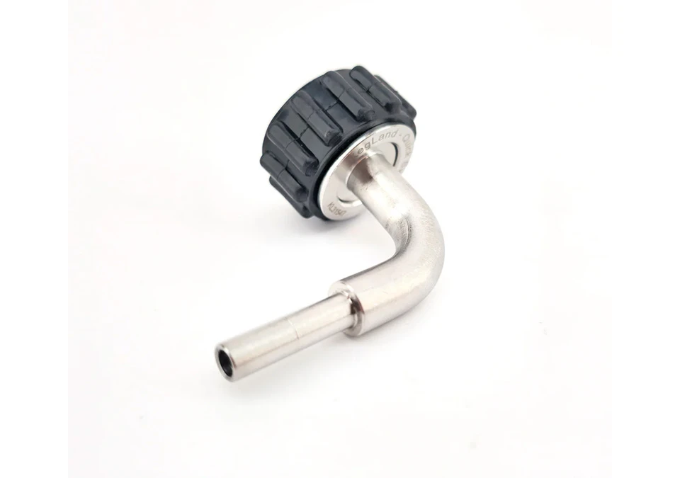 Quick Swivel Connector 1/2' till 1/4" (6.35mm) Elbow Pushfit