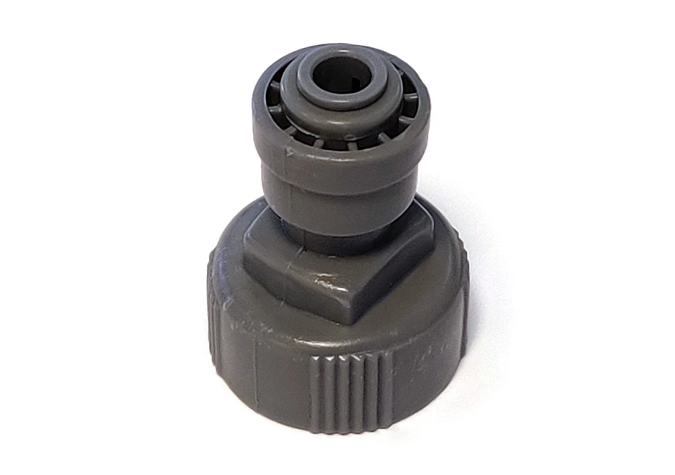 Duotight Adaptor - 6.35mm (1/4”) Pushfit to 3/4” BSP Thread